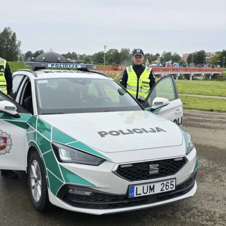 Kelmiškio padėka policijos pareigūnams už išgelbėtą gyvybę