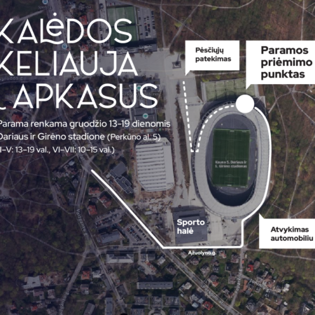 Kauno miesto savivaldybė Kaunas kviečia į paramos akciją Ukrainos kariams „Kalėdos keliauja į apkasus“