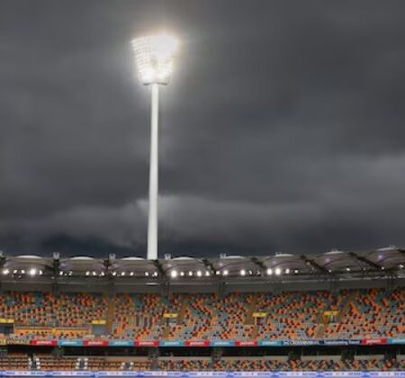 Lietus sustabdė Gabbos testą, Ashwinas pasitraukia, serija lygi 1:1