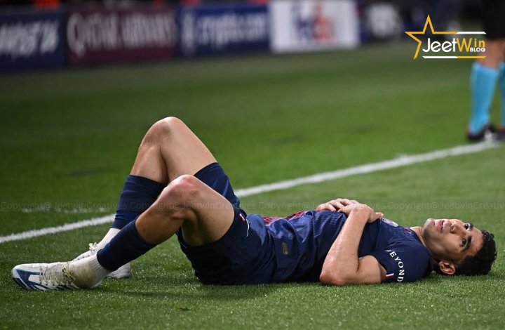 Achrafas Hakimi nepateko į Miuncheno „Bayern“ UCL susidūrimą