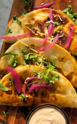 Crispy Black Bean Tacos (Fast Dinner!)