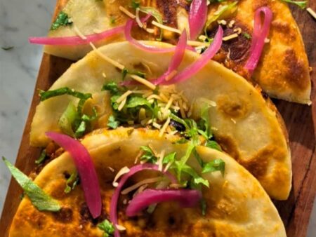 Crispy Black Bean Tacos (Fast Dinner!)