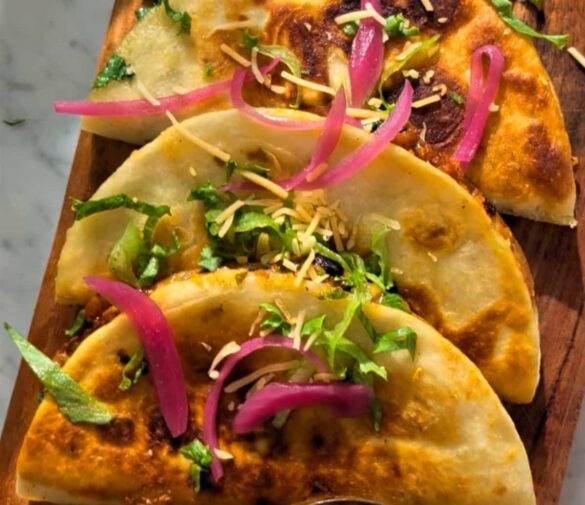 Crispy Black Bean Tacos (Fast Dinner!)