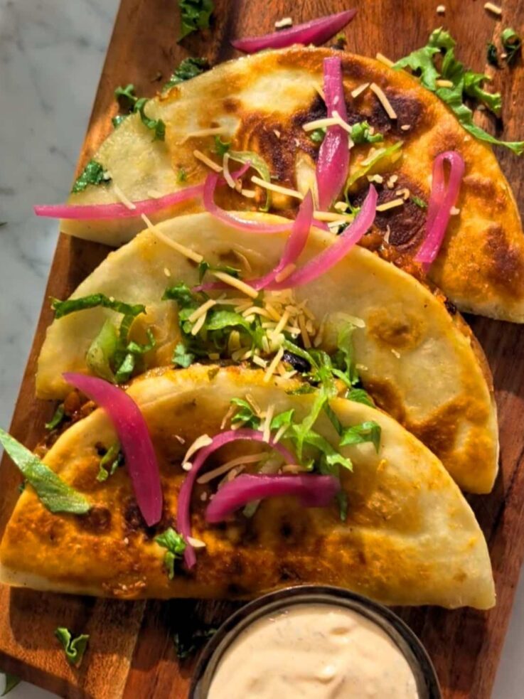 Crispy Black Bean Tacos (Fast Dinner!)