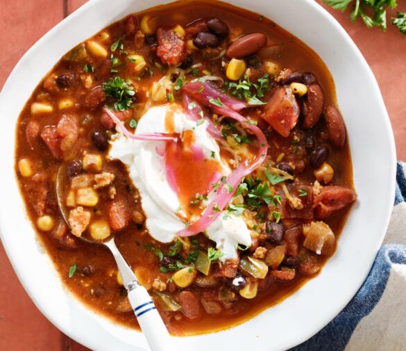 Easy Ground Chicken Chili